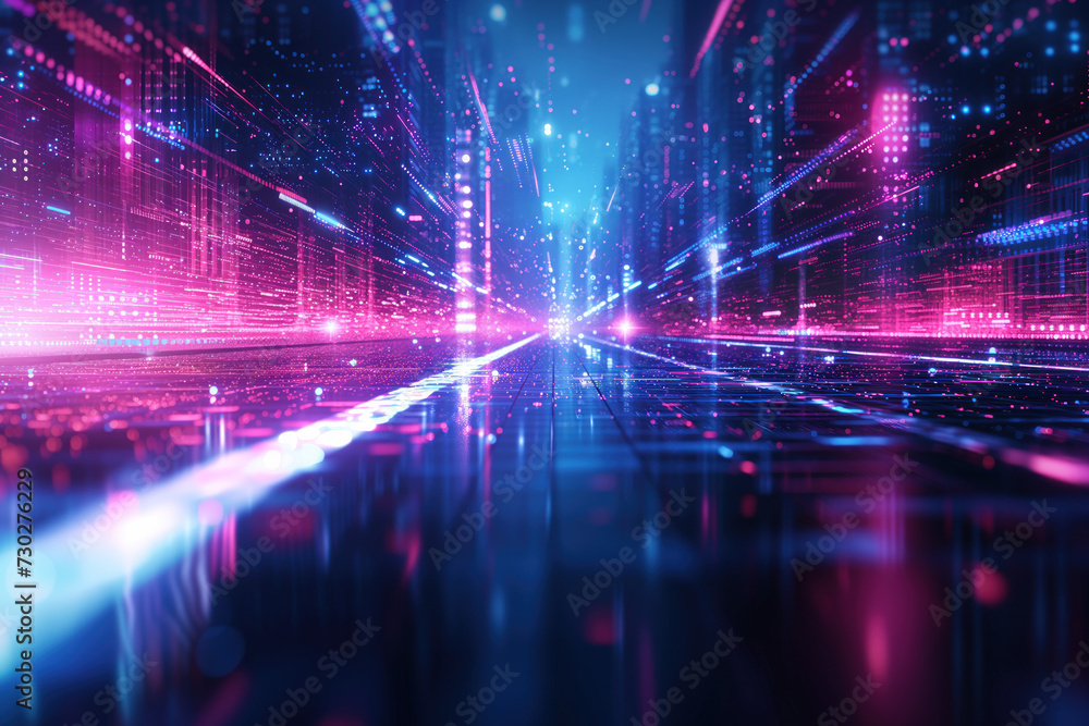 Poster an abstract dynamic background symbolizing progress, future, dynamic, change, speed. background imag