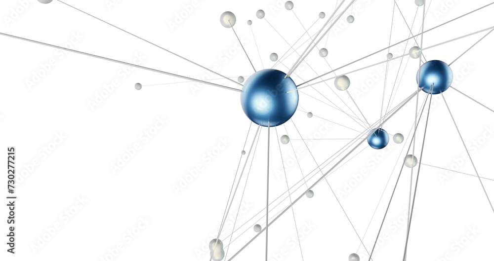 Poster Big data and artificial intelligence concept. Machine learning and cyber mind domination