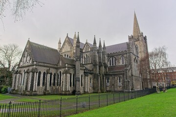 Fototapeta na wymiar Saint Patrick's Cathedral Dublin, Ireland