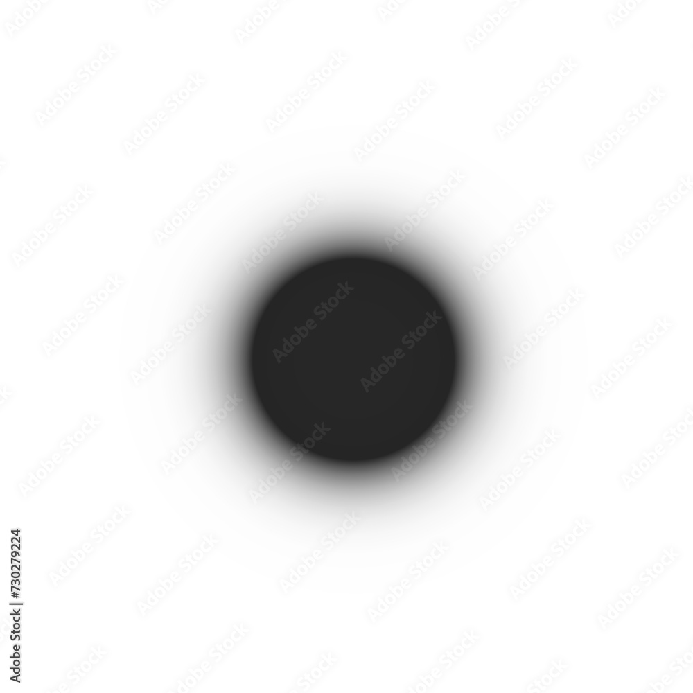 Aufkleber shadow strips, realistic round overlay effect isolated on transparent background. gradient shadow wi