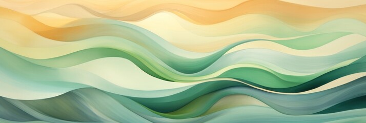 colorful wave design watercolor background