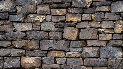 Fototapeta premium Small Rock Stone Wall