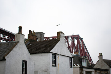 Queensferry and Forth Bridge