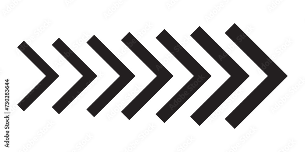Poster arrow icon. set black arrows symbols. blend effect. vector isolated on white background. arrow vecto