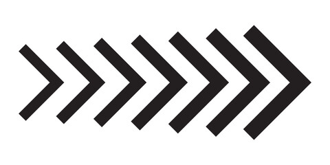 Arrow icon. Set black arrows symbols. Blend effect. Vector isolated on white background. Arrow vector.