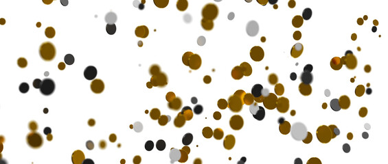 gold Confetti Glitter Overlay