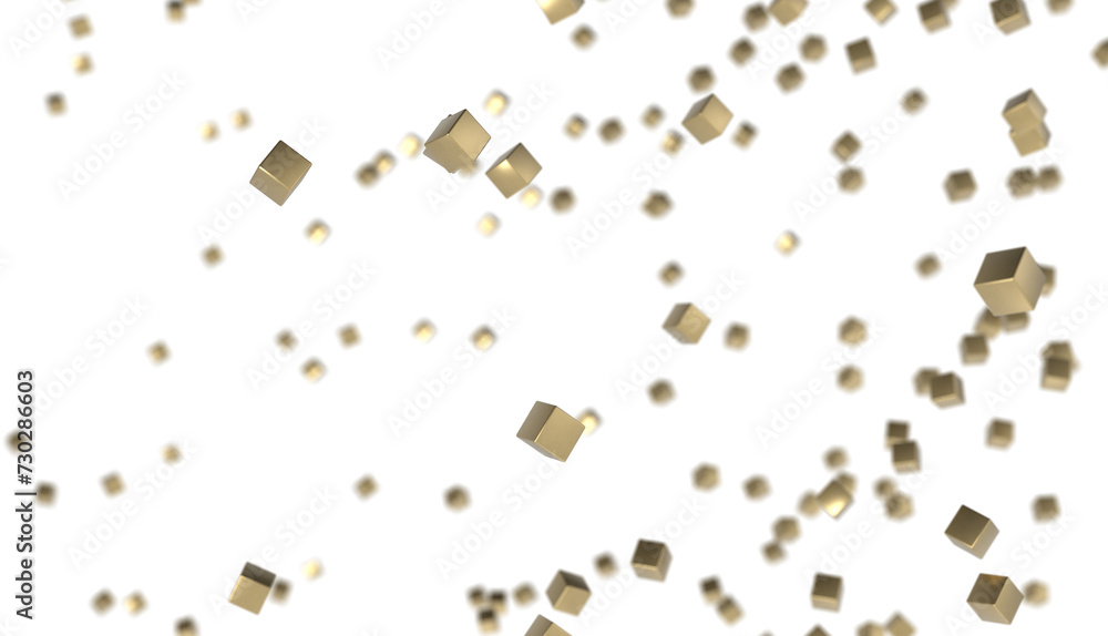 Poster network shape. abstract 3d render