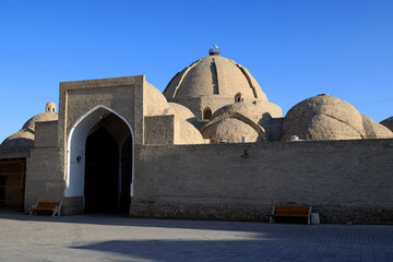 Fototapeta premium The Toqi Zargaron Bazar in Bukhara, Uzbekistan