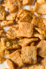 Healthy Brown Cinnamon Toast Breakfast Cereal