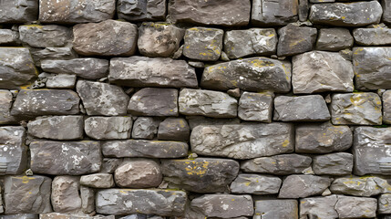 Obraz premium Stone Wall With Moss