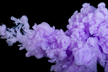 Lilac Acrylic Ink Paint In Water