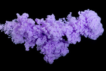 Lilac Acrylic Ink Paint In Water