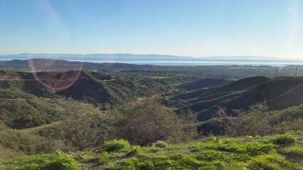 View from the top of the hill