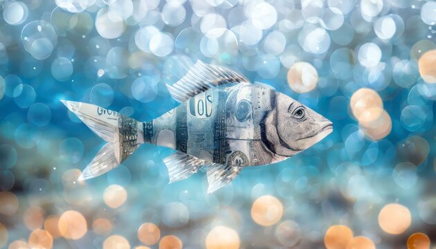 money fich under water