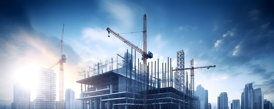 Construction background construction site background civil engineering background real estate background realestate background building construction background