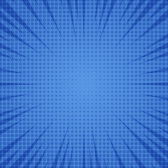 Blue Comic book background.
