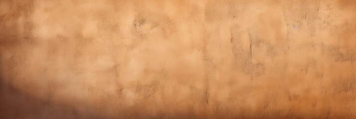Brown wall with shadows on it, top view, flat lay background texture 