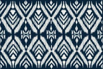 ikat African Indian art, Abstract White. Ethnic beautiful seamless pattern. India Thai pattern. Mexican striped style. Native traditional. Design for background, fabric, clothing Kente.