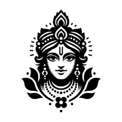 Shri Krishna logo icon