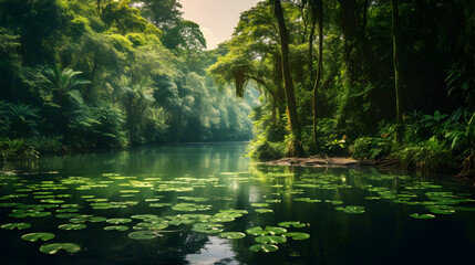 morning in the forest,,
Exploring the Amazon Rainforest
