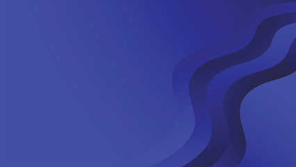Blue gradient background wallpaper vector image for backdrop or presentation