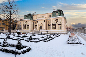 Fototapeta na wymiar Historic palace in Rzeszów, Poland.