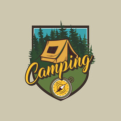 NEW LOGO CAMPING, TRAVELLER, CAMP TRUCK, ADVENTURE, HIKING VECTOR 04