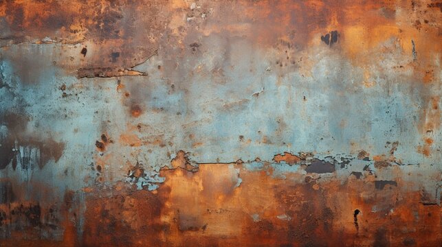 rusty iron background © RAUF