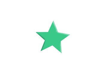 Obraz premium green star