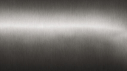 Stainless steel texture with shine. Silver steel background. Metal