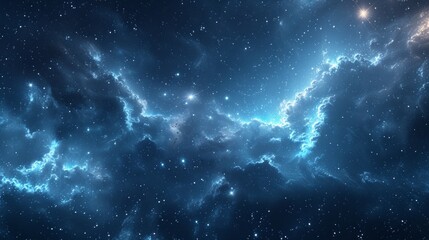 Fototapeta premium A dreamy night sky backdrop adorned with twinkling stars sets a magical tone for any occasion