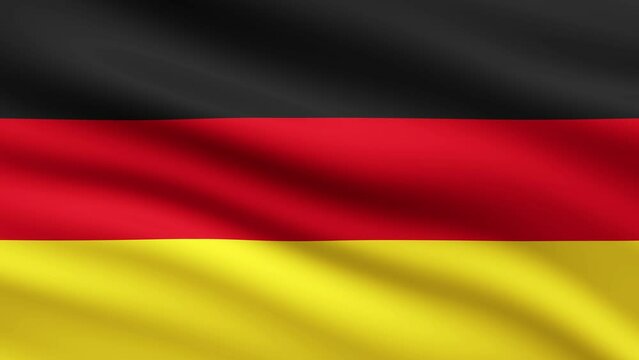 Germany Flag full screen background animation