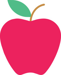 Fototapeta premium an apple, icon