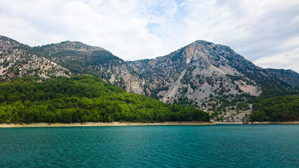 Green canyon in Turkey