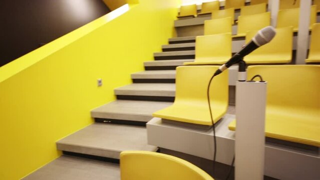  Conference hall in main Yandex office, company moved to new central office on Leo Tolstoy Street in 2010