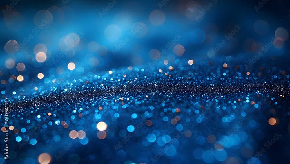 Aufkleber a dark blue abstract background featuring a glow particle effect. the image includes abstract blue l