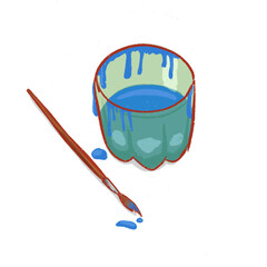 Handmade craft brazilian wood boat