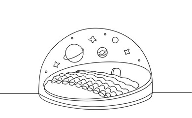  Planetarium. Hall. Space. Institution