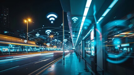 Technological Frontier: Wireless Signals Amid Networked Environments