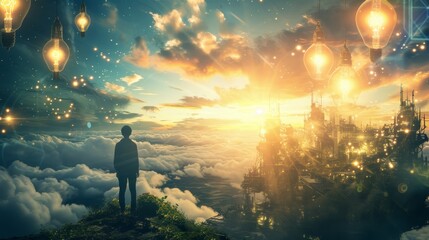 Fototapeta premium The Quiet Revolution: Innovation Unfolds
