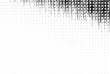 Rustic grunge vector texture with grain and stains. Abstract noise background. Weathered surface. Dirty and damaged. Detailed rough backdrop. Vector graphic illustration with transparent white. EPS10.