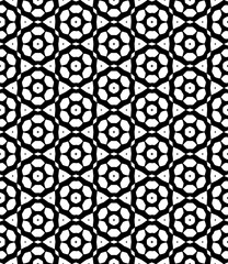 Black seamless abstract pattern. Overlay for background and backdrop. Ornamental design. PNG graphic illustration with transparent background.