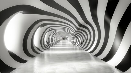 3D Tunnel Optical Illusion Digital, Background HD, Illustrations