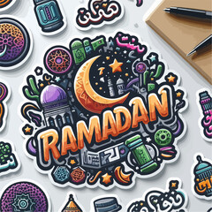 Breaking Fast in Unity Iftar Feast ramadan poster