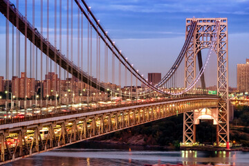 George Washington Bridge in New York, USA