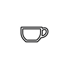 Coffee icons set. Coffee flat icons illustration. Coffee shop outline icons