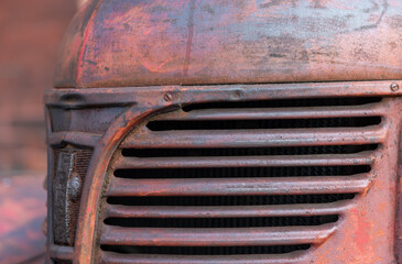 old rusty truck