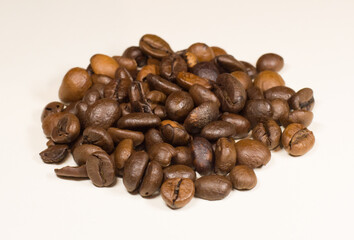 Vegetables and coffee beans