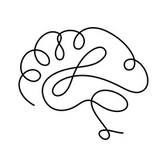 One line human organ