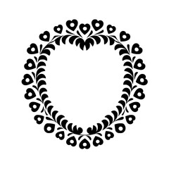 flower wreath, wreath svg, vector frame, floral, frame, heart, design, vector, border, illustration, leaf, card, love, decoration, pattern, nature, art, element, flowers, valentine, spring, swirl,